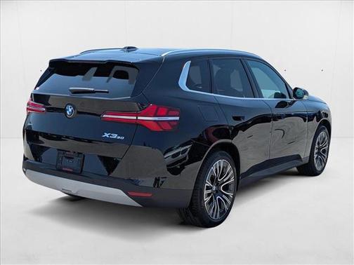Black Sapphire Metallic 2025 BMW X3 30 xDrive
