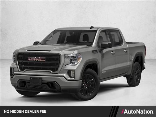 Satin Steel Metallic 2021 GMC Sierra 1500 Elevation