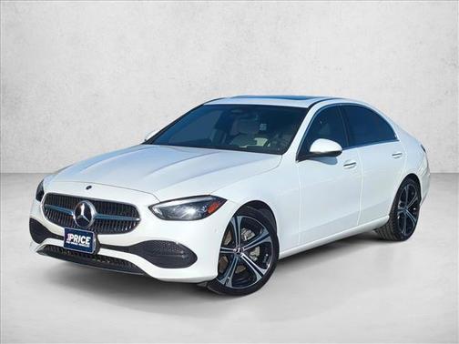 Polar White 2024 Mercedes-Benz C-Class C 300
