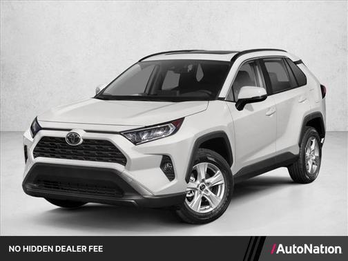 Super White 2020 Toyota RAV4 XLE