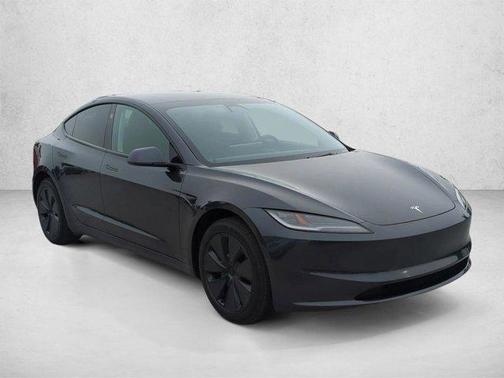 Silver/Gray 2025 Tesla Model 3 Long Range