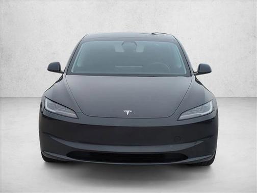 Silver/Gray 2025 Tesla Model 3 Long Range