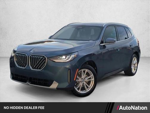Arctic Race Blue Metallic 2025 BMW X3 30 xDrive