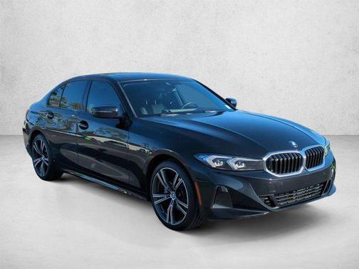 Black Sapphire Metallic 2023 BMW 330 330i