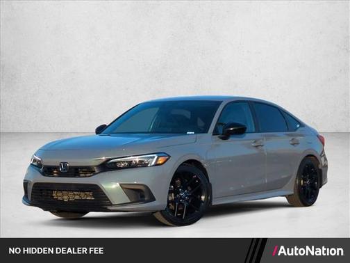 Sonic Gray Pearl 2023 Honda Civic Sport