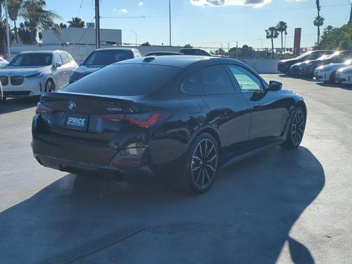Black Sapphire Metallic 2024 BMW 430 Gran Coupe i xDrive