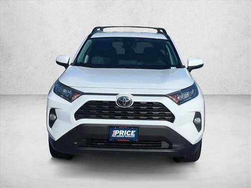 Super White 2021 Toyota RAV4 XLE