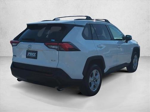 Super White 2021 Toyota RAV4 XLE