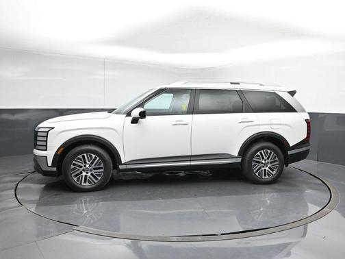 Creamy White Pearl 2026 Hyundai Palisade Hybrid Blue SEL Premium 7P