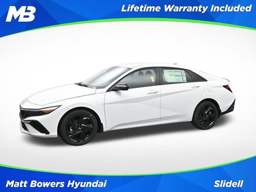 Serenity White 2026 Hyundai ELANTRA Sport