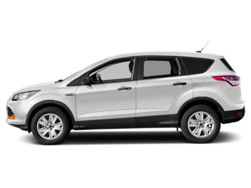 White Platinum Metallic Tri-Coat 2015 Ford Escape Titanium
