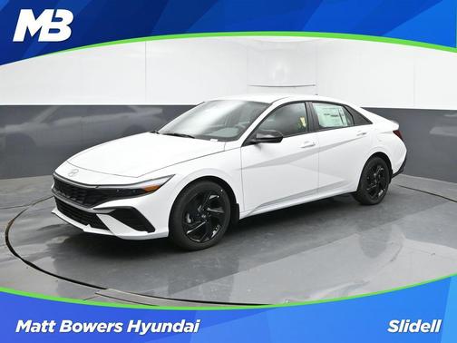 Serenity White 2026 Hyundai ELANTRA Sport