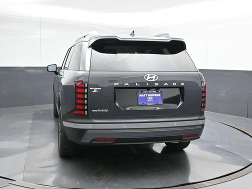 Ecotronic Gray Pearl 2026 Hyundai Palisade Hybrid Blue SEL 7P