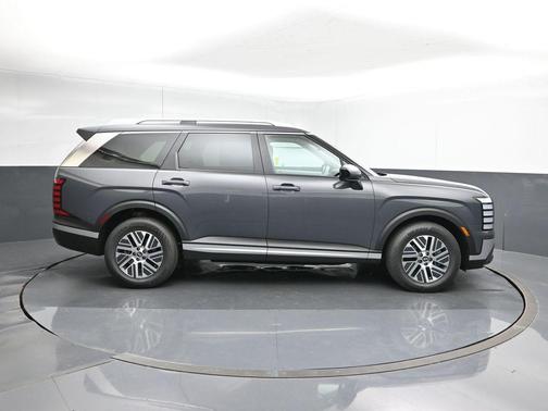 Ecotronic Gray Pearl 2026 Hyundai Palisade Hybrid Blue SEL 7P