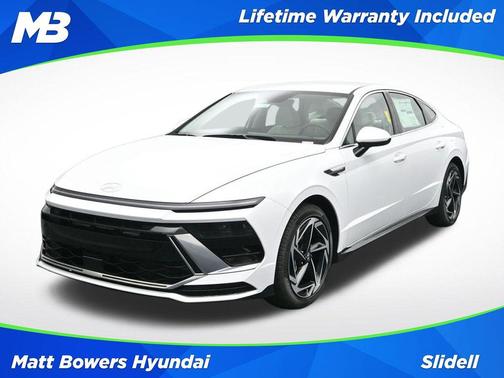 Serenity White 2026 Hyundai SONATA SEL
