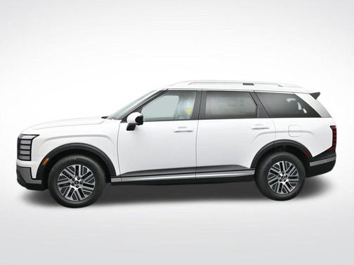 Creamy White Pearl 2026 Hyundai Palisade Hybrid Blue SEL Premium 7P