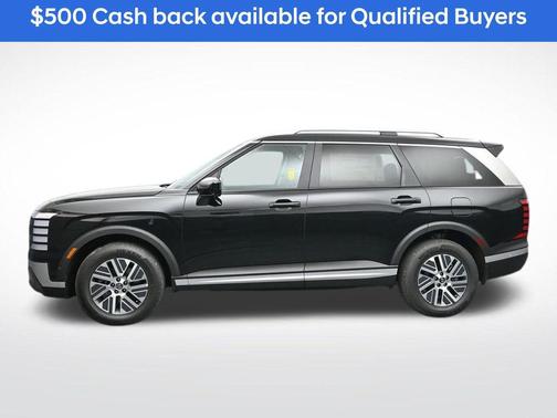 Abyss Black Pearl 2026 Hyundai Palisade Hybrid Blue SEL Premium 7P