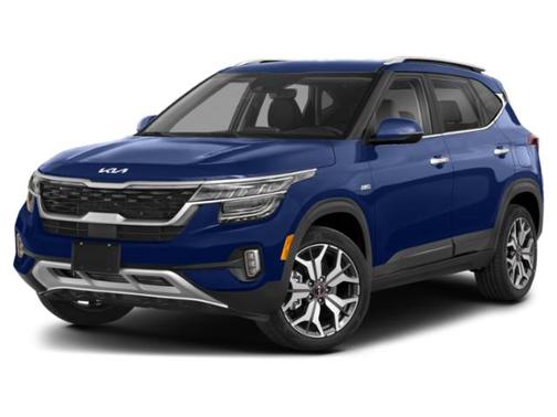 Dark Ocean Blue 2022 Kia Seltos SX Turbo