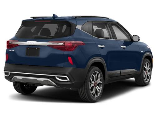 Dark Ocean Blue 2022 Kia Seltos SX Turbo