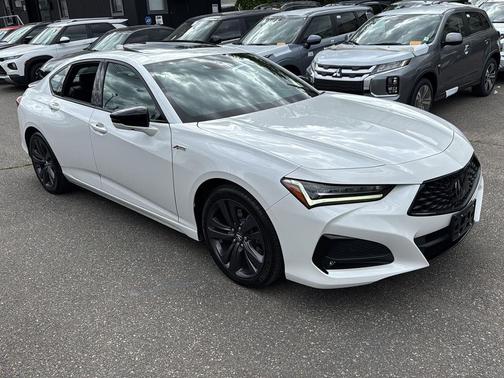 Platinum White Pearl 2023 Acura TLX A-Spec