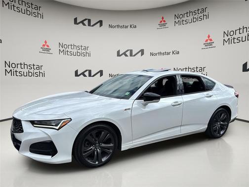 Platinum White Pearl 2023 Acura TLX A-Spec