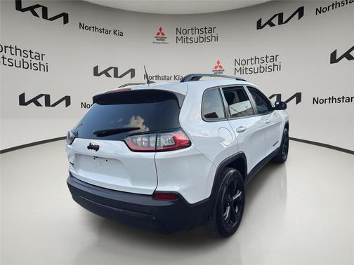 Bright White Clearcoat 2020 Jeep Cherokee Altitude