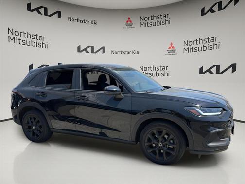 Crystal Black Pearl 2023 Honda HR-V AWD Sport
