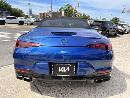 Starling Blue Metallic 2022 Mercedes-Benz AMG SL 55 Base