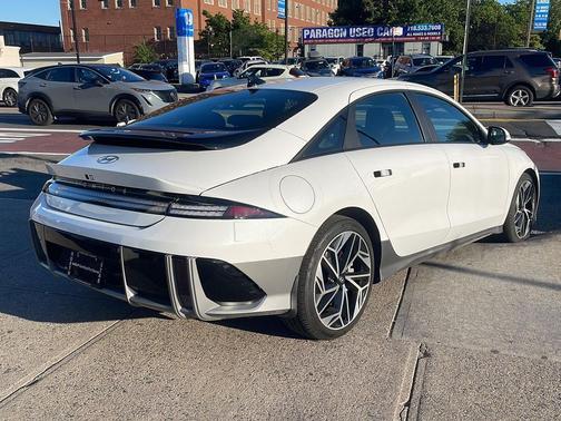Serenity White 2023 Hyundai IONIQ 6 SEL