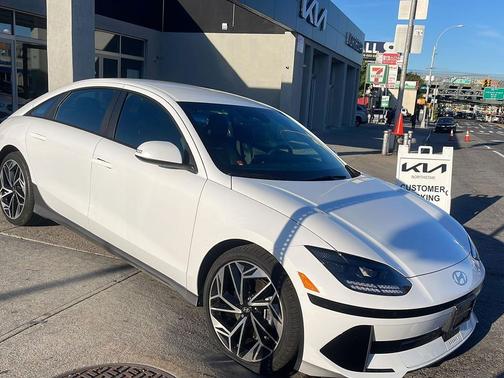 Serenity White 2023 Hyundai IONIQ 6 SEL
