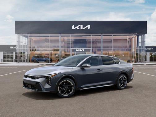 Steel Gray 2026 Kia K4 GT-Line