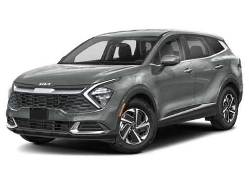 Steel Gray 2023 Kia Sportage Hybrid LX