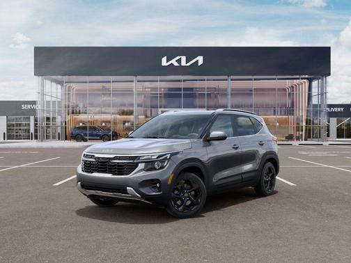 Steel Gray 2026 Kia Seltos EX