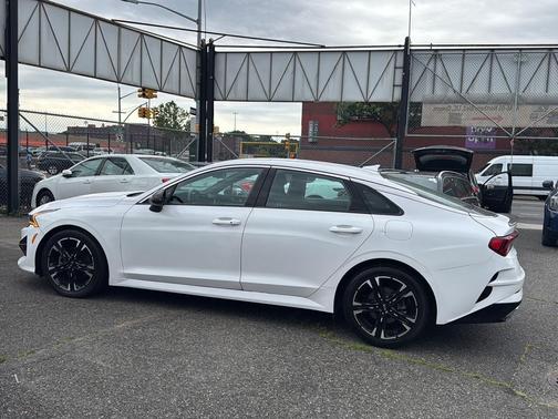 Glacial White Pearl 2021 Kia K5 GT-Line