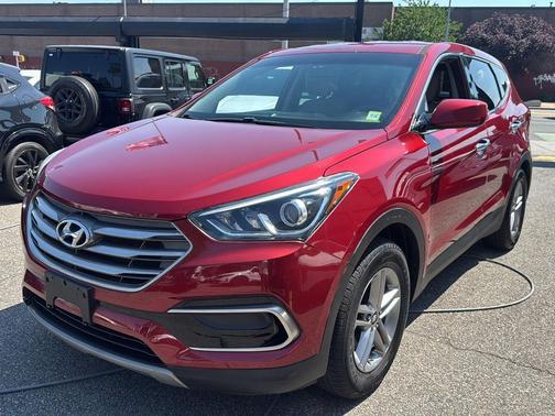 Serrano Red 2017 Hyundai Santa Fe Sport 2.4L