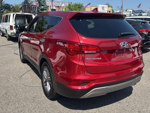 Serrano Red 2017 Hyundai Santa Fe Sport 2.4L