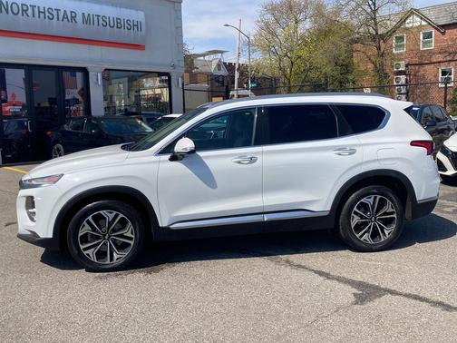 Quartz White 2019 Hyundai SANTA FE Ultimate 2.0T