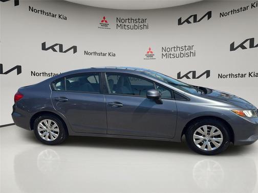 Urban Titanium Metallic 2012 Honda Civic LX
