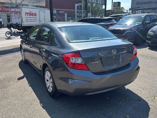 Urban Titanium Metallic 2012 Honda Civic LX