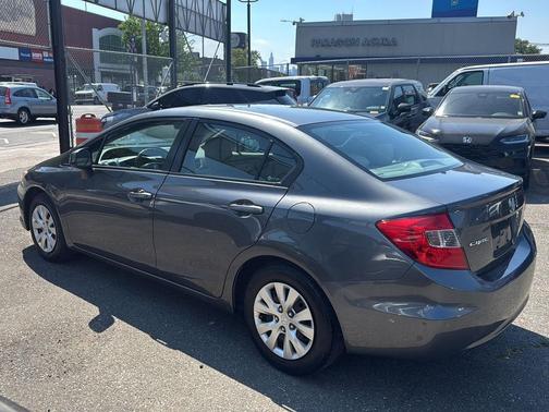 Urban Titanium Metallic 2012 Honda Civic LX