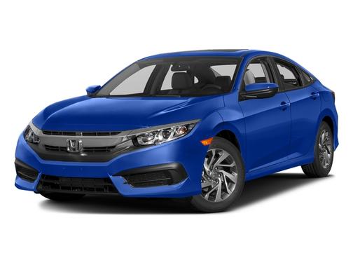 Aegean Blue Metallic 2016 Honda Civic EX