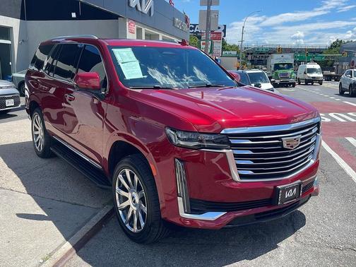 Infrared Tintcoat 2021 Cadillac Escalade Premium Luxury Platinum