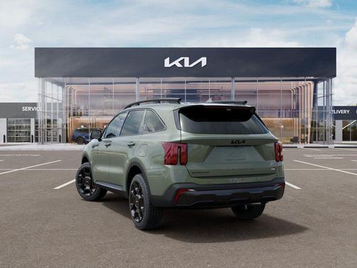 Jungle Green 2026 Kia Sorento SX