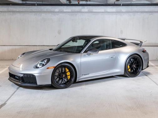 GT Silver Metallic 2025 Porsche 911 Carrera 4 GTS