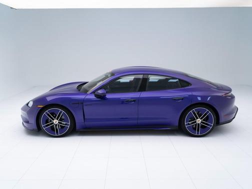 Purple Sky Metallic 2026 Porsche Taycan Black Edition