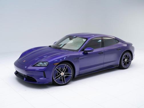 Purple Sky Metallic 2026 Porsche Taycan Black Edition