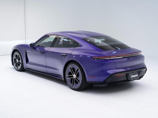 Purple Sky Metallic 2026 Porsche Taycan Black Edition