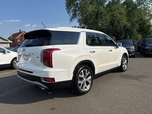 White 2021 Hyundai PALISADE SEL