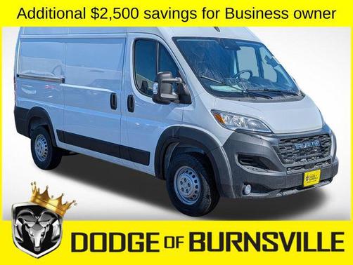 Bright White Clearcoat 2026 RAM ProMaster 2500 Tradesman