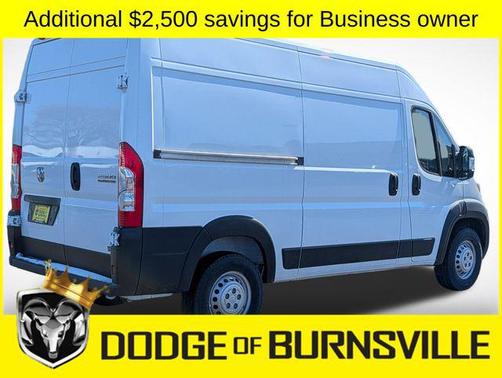 Bright White Clearcoat 2026 RAM ProMaster 2500 Tradesman